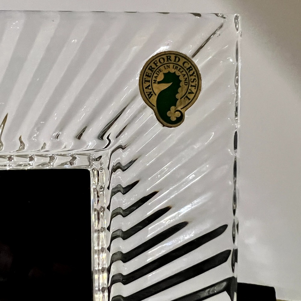 Waterford Crystal 5x7 Picture Frame • Infiniti 1997 Pro-Am Etched Golf Gift - Picture 4 of 10